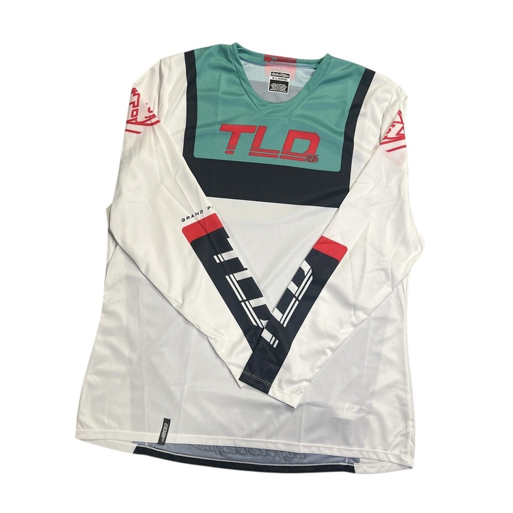 Troy Lee Designs 2022 Women's GP Moto Bike Jersey Brazen White XL Breathable - Picture 4 of 11